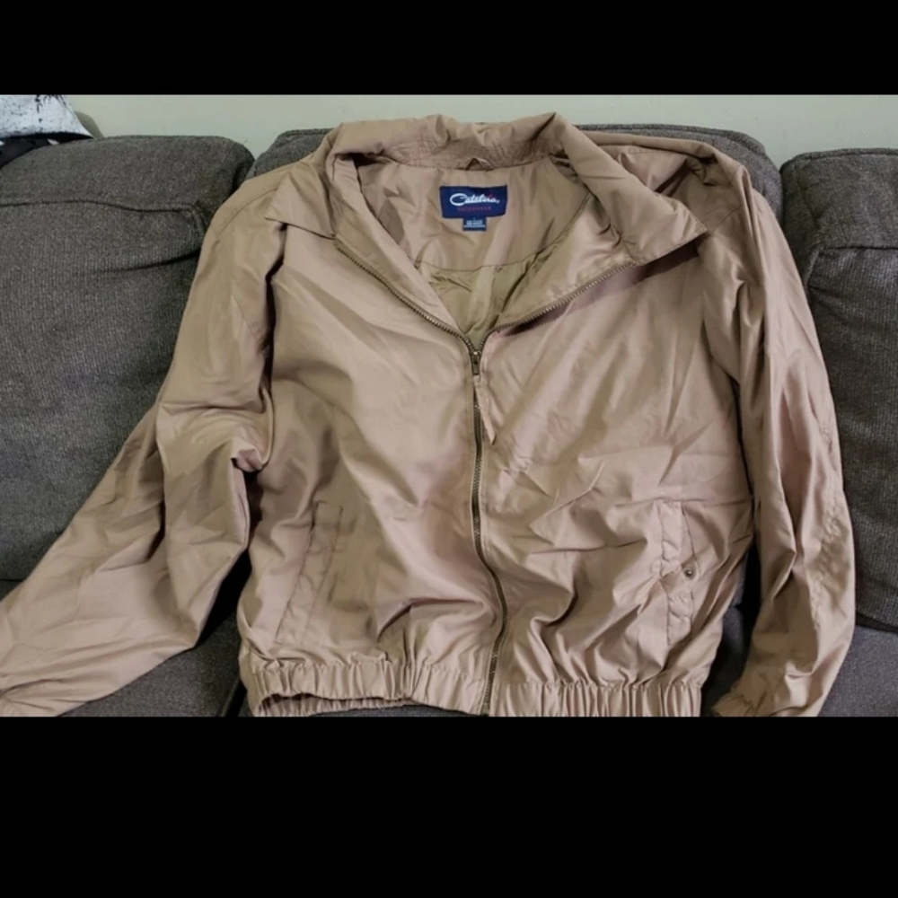 VINTAGE Catalina Mens Zip Up Jacket Large
